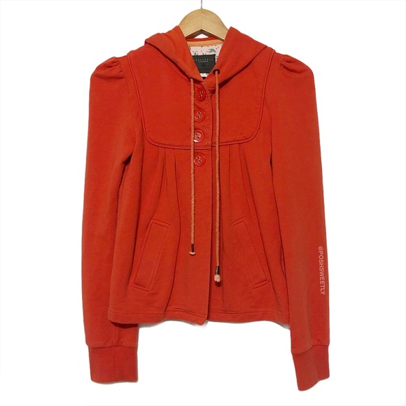Anthropologie Tops - Anthropologie Hooded Swing Jacket